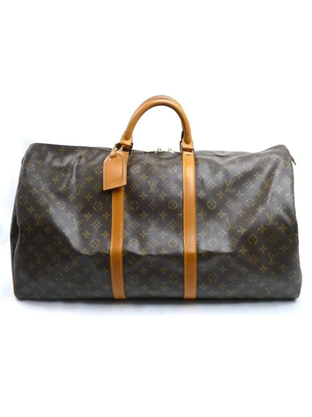Louis Vuitton Keepall 60 Boston Bag Monogram Brown
